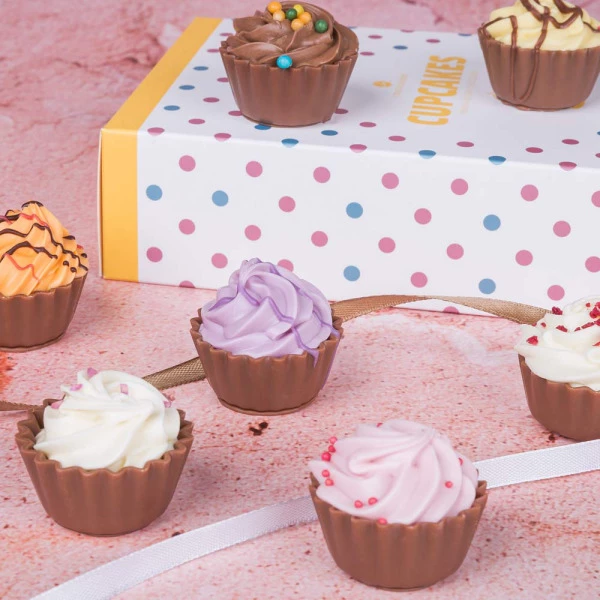 4 Cupcake-Pralinen - Bunt 6 4 Cupcake-Pralinen - Bunt – Bild 4