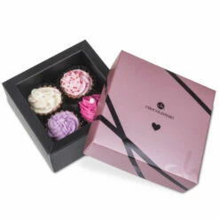 4 Valentine Cupcake-Pralinen -Outlet CHOCOLISSIMO Store 4 Valentine Cupcake Pralinen 2
