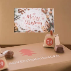 Adventskalender Deluxe Postcard - Pralinen -Outlet CHOCOLISSIMO Store Adventskalender Deluxe Postcard Pralinen 3