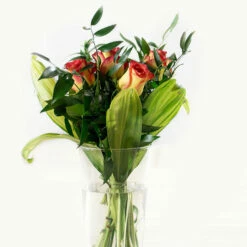 Blumenstrauß - 5 Teerosen