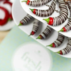 Chilis In Zartbitterschokolade -Outlet CHOCOLISSIMO Store Chillis in Bitterschokolade 3