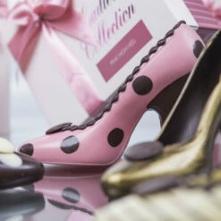 Choco High Heel Pink - Schokolade -Outlet CHOCOLISSIMO Store Choco High Heel Pink Schokolade 3