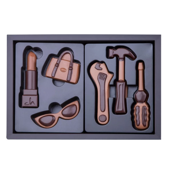 ChocoPostcard Midi - Frauenset Und Werkzeuge 3 ChocoPostcard Midi - Frauenset Und Werkzeuge – Bild 2