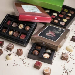 ChocoPostcard Midi - Pralinen 9 ChocoPostcard Midi - Pralinen -Outlet CHOCOLISSIMO Store ChocoPostcard Midi Pralinen 3