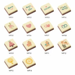 ChocoPrints Trio - Schokolade 9 ChocoPrints Trio - Schokolade -Outlet CHOCOLISSIMO Store ChocoPrints Trio Schokolade 3