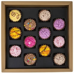 Christmas Square Maxi Mit CupCakes -Outlet CHOCOLISSIMO Store Christmas Square Maxi mit CupCakes 2