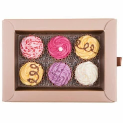 Cupcakes 6 - Gold - Pralinen -Outlet CHOCOLISSIMO Store Cupcakes 6 Gold Pralinen 2