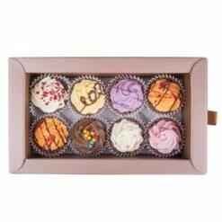 Cupcakes 8 - Gold - Pralinen 8 Cupcakes 8 - Gold - Pralinen -Outlet CHOCOLISSIMO Store Cupcakes 8 Gold Pralinen 2