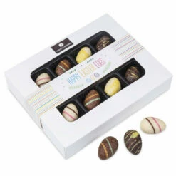 Happy Easter 12 Eggs - Osterei-Pralinen -Outlet CHOCOLISSIMO Store Happy Easter 12 Eggs 1