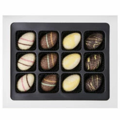 Happy Easter 12 Eggs - Osterei-Pralinen -Outlet CHOCOLISSIMO Store Happy Easter 12 Eggs 2