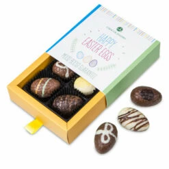 Happy Easter 4 Eggs - Osterei-Pralinen -Outlet CHOCOLISSIMO Store Happy Easter 4 Eggs 1