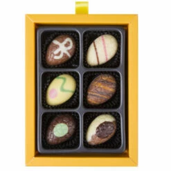 Happy Easter 6 Eggs - Osterei-Pralinen 8 Happy Easter 6 Eggs - Osterei-Pralinen -Outlet CHOCOLISSIMO Store Happy Easter 6 Eggs 2