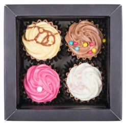 4 Cupcake-Pralinen - Love Edition -Outlet CHOCOLISSIMO Store Love Cupcake 4 2
