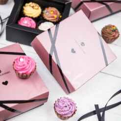 4 Cupcake-Pralinen - Love Edition -Outlet CHOCOLISSIMO Store Love Cupcake 4 3