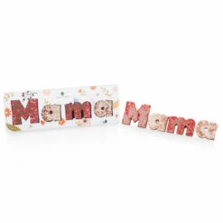 MAMA - Buchstaben Aus Vollmilchschokolade -Outlet CHOCOLISSIMO Store MAMA Buchstaben aus Vollmilchschokolade 3