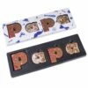 PAPA - Buchstaben Aus Vollmilchschokolade -Outlet CHOCOLISSIMO Store PAPA Buchstaben aus Vollmilchschokolade