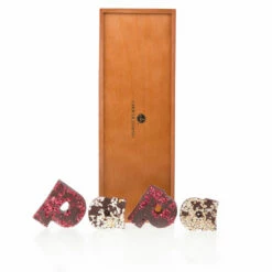 PAPA - Schokobuchstaben - Zartbitter -Outlet CHOCOLISSIMO Store PAPA Schokobuchstaben Zartbitter 3