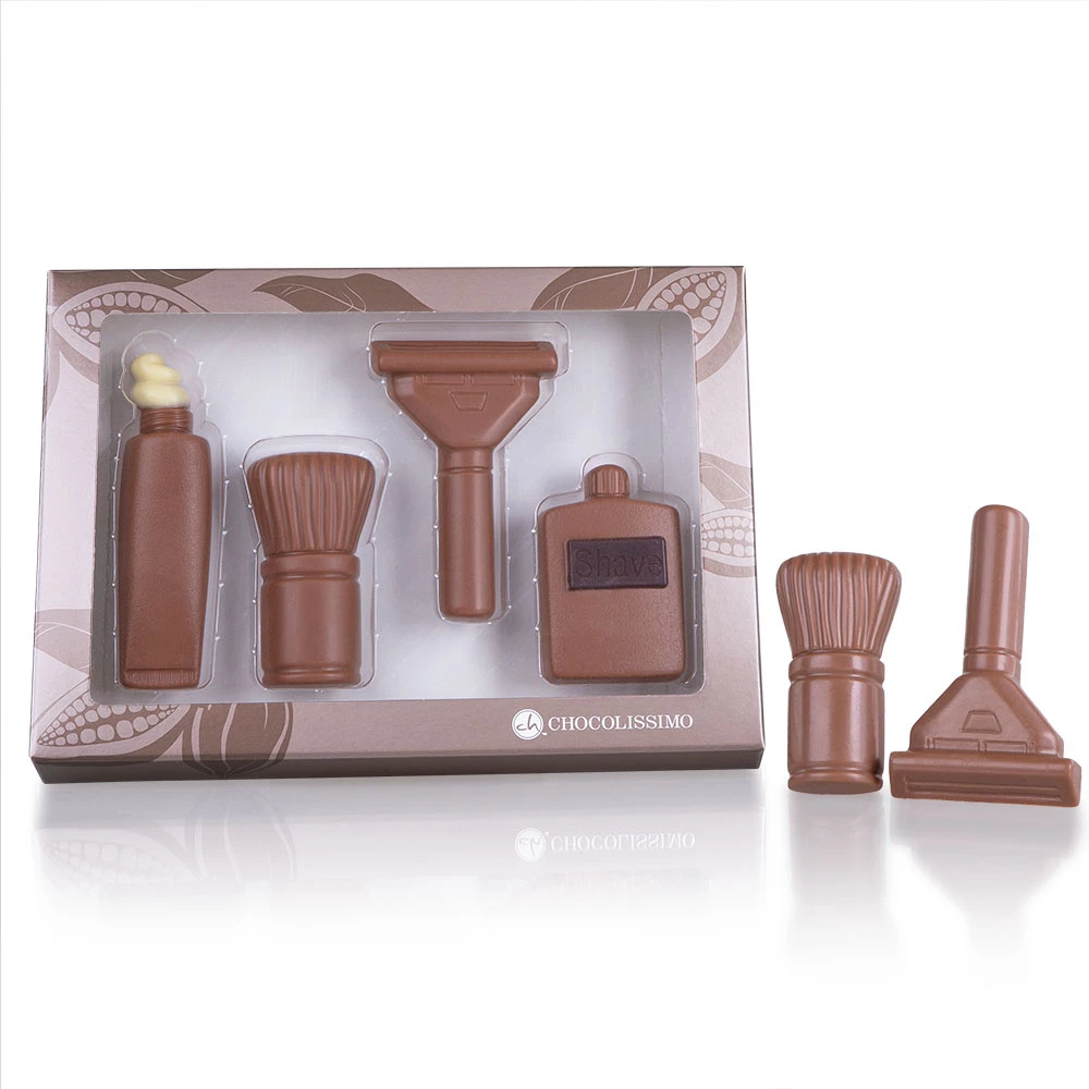 Rasierset Aus Schokolade 6 Rasierset Aus Schokolade – Bild 4