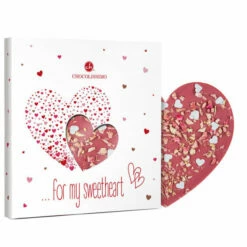 Ruby Herz Mit Rhabarber - Schokolade