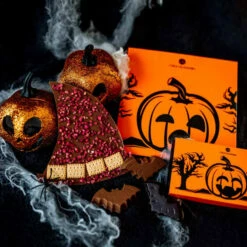 Schokoladiger Hexenhut Und Fledermäuse -Outlet CHOCOLISSIMO Store Schokoladiger Hexenhut und Fledermaeuse 3