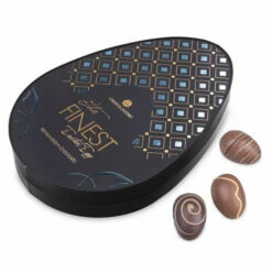The Finest Easter Egg – Blue - Osterei-Pralinen -Outlet CHOCOLISSIMO Store The Finest Easter Egg Blue 2