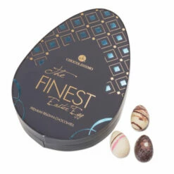 The Finest Easter Egg – Blue Mini -Outlet CHOCOLISSIMO Store The Finest Easter Egg Blue Mini 3