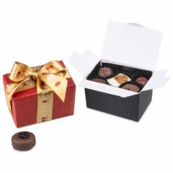 Xmas Ballotin Petit - Pralinen -Outlet CHOCOLISSIMO Store Xmas Ballotin Petit Pralinen 1