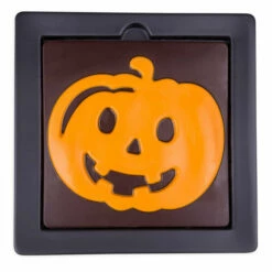 Zartbitterschokolade Mit Kürbis-Motiv 7 Zartbitterschokolade Mit Kürbis-Motiv -Outlet CHOCOLISSIMO Store Zartbitterschokolade mit Kuerbis Motiv 1