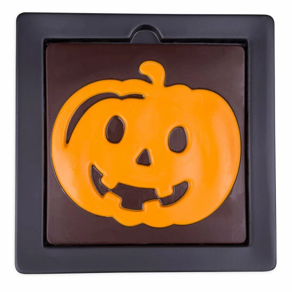 Zartbitterschokolade Mit Kürbis-Motiv 4 Zartbitterschokolade Mit Kürbis-Motiv – Bild 2